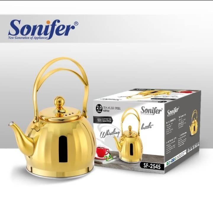 کتری سوت‌زن سونیفر مدل SF2545 ظرفیت ۲ لیتر استیل